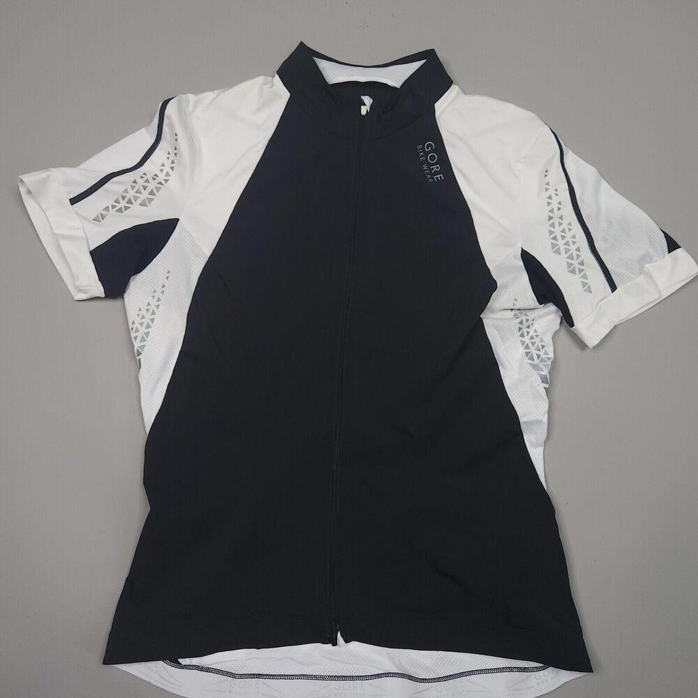 Gore Bike Wear Womens Xenon 2.0 Cycling Jersey Black White Stretch Wicking XXL